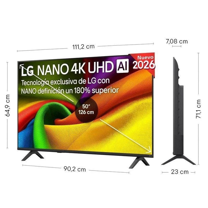 TELEVISOR LG 50 NANOCELL 4K UHD USB SMART TV ANDROID WIFI - Imagen 2