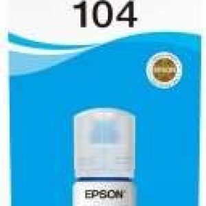 TINTA EPSON BOTE 104 CYAN ECOTANK BOTTLE C13T00P240