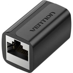 ADAPTADOR VENTION RJ45 CAT.7 FTP HEMBRA – HEMBRA BLACK