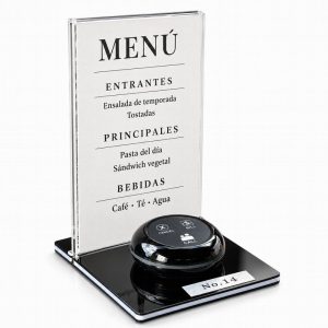 AVISADOR DE CAMAREROS AVPOS WATERPROOF 3 FUNCIONES SOPORTE PUBLICITARIO