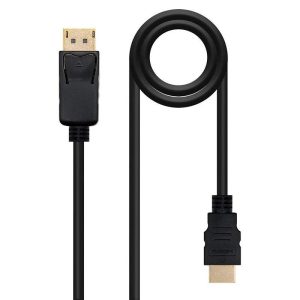 CABLE DISPLAYPORT 1.2A 4K NANOCABLE DP/M – DP/M 3M BLACK