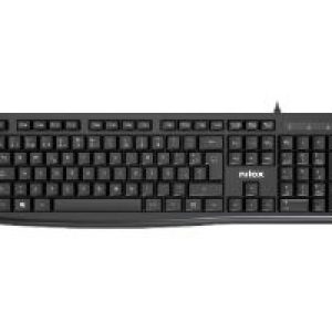 Teclado NILOX USB 1.5m Español Negro (NXKBE000013)
