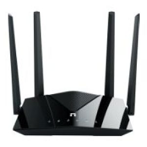Router STONET 1500Mbps DualBand WiFi 6 Negro (NX10)