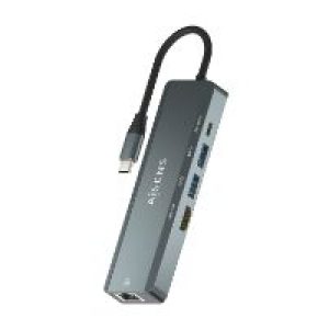 Dock Station AISENS USB-C a HDMI/USB/PD (ASUC-5P011-GR)