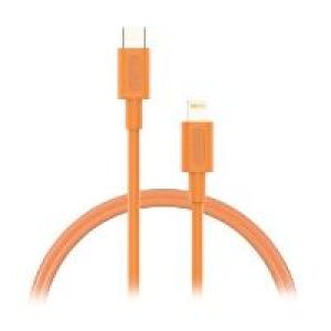 Cable NUBBEH USB-C/Lightning 1m Naranja (NBTCABLCLO1)