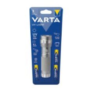 Linterna Varta Luz UV LED LR03/AAA Plata (15638101421)