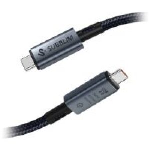 Cable SUBBLIM USB-C 4.0-USB-C 4.0 240W (SUBCAB-C24010)