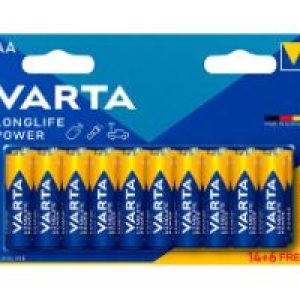 Pila Varta Longlife Power AA 14+6 Unid (04906121792)