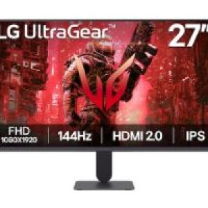 Monitor LG 27″ UltraGear IPS FHD 16:9 144Hz (27G411A-B)