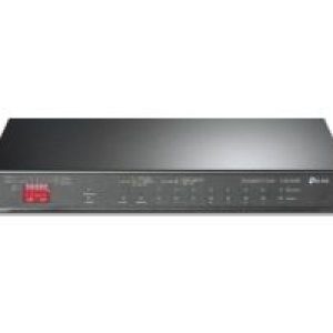 Switch TP-Link 9xRJ45 1xSFP Ethernet GbE PoE+ Negro