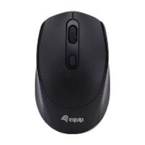 Ratón EQUIP Ergonómico RF Wireless 1600dpi Negro