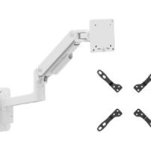 Soporte Pared EQUIP 1 Pantalla 17″-49″ Máx. 20kg Blanco