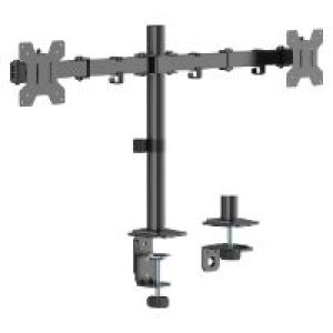 Soporte de Mesa EQUIP 2 Pantallas 17-32″ Máx 20kg Negro