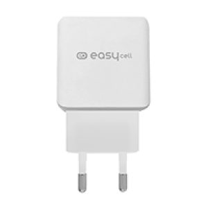 Cargador Viaje SBS Easy Cell Blanco (TEECTR1USB1APOW)