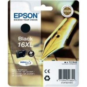 Tinta Epson 16XL Negro 12.9ml 500 pág (C13T16314012)