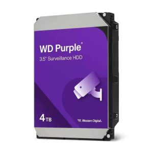 DISCO DURO WESTERN DIGITAL SURVEILLANCE 4TB 3,5 SATA PURPLE