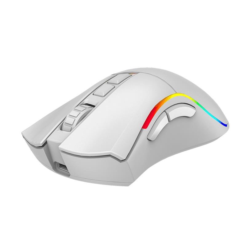 RATON PHOENIX GAMING VOID ELITE WIRELESS RGB 19000 DPI 7 BOTONES WHITE - Imagen 3