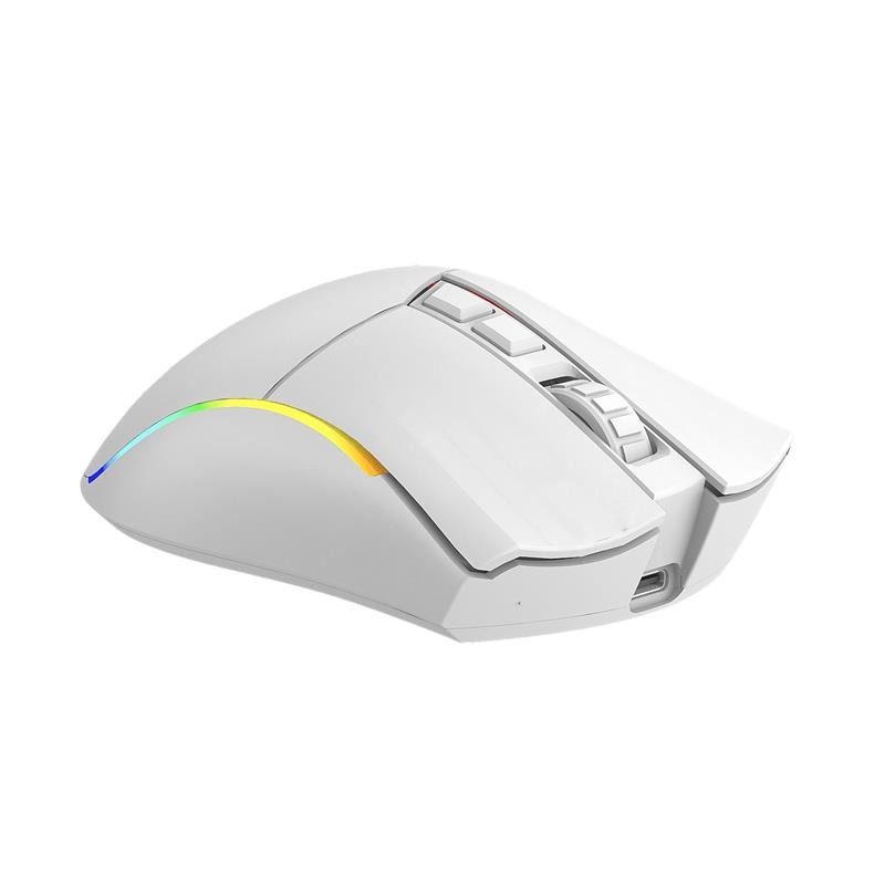 RATON PHOENIX GAMING VOID ELITE WIRELESS RGB 19000 DPI 7 BOTONES WHITE - Imagen 4