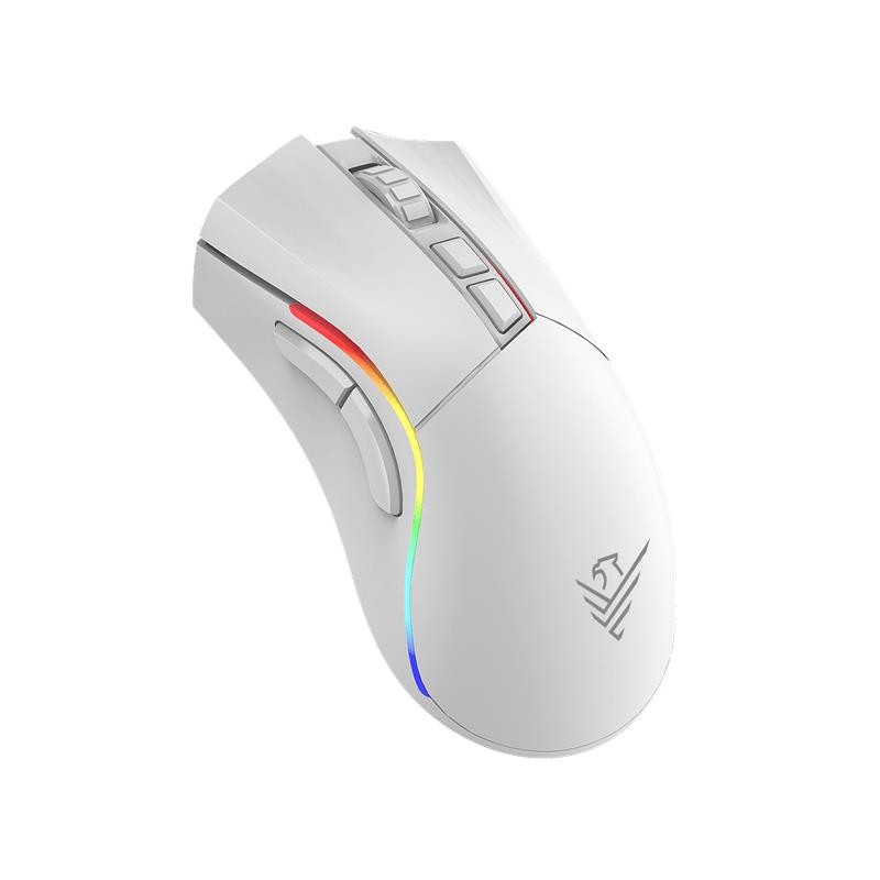 RATON PHOENIX GAMING VOID ELITE WIRELESS RGB 19000 DPI 7 BOTONES WHITE - Imagen 5