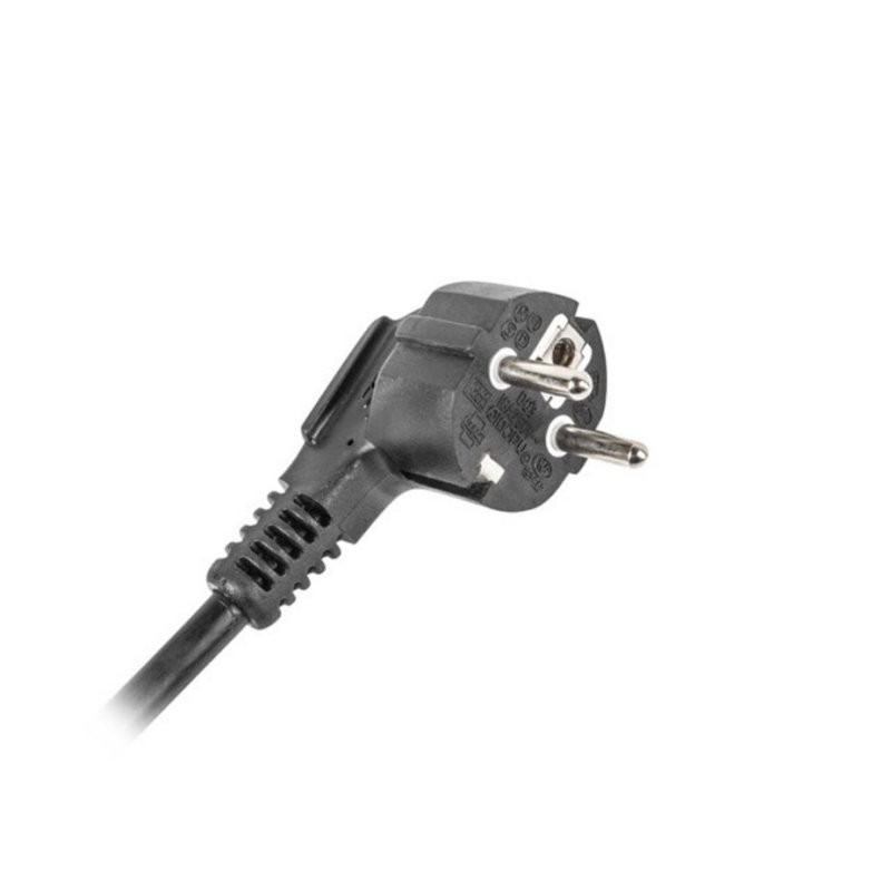 REGLETA LANBERG 8 SCHUKOS CON PROTECCION 2M BLACK - Imagen 6