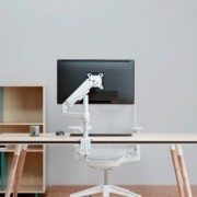 SOPORTE DE MESA TV/MONITOR AISENS 17 - 32 1 BRAZO GIRATORIO/INCLINABLE WHITE - Imagen 2