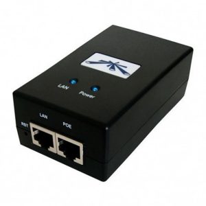 UBIQUITI INYECTOR POE-24W-G 24V 24W 1A GIGA